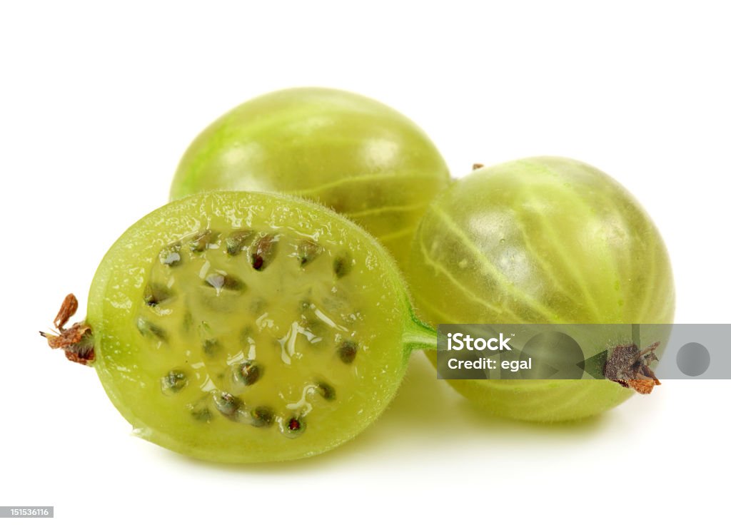 Verde gooseberries - Foto stock royalty-free di Alimentazione sana