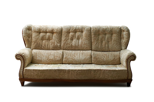 Comfortable sofa and pillow