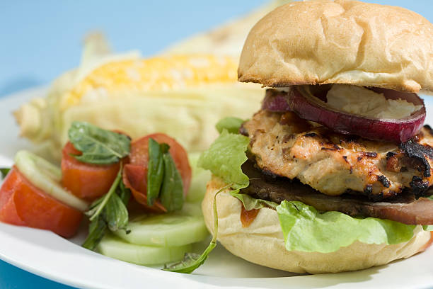 istock Grilled Turkey Burgers 151536625
