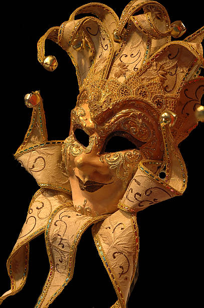 istock Venice Carnival Golden Mask 151537163