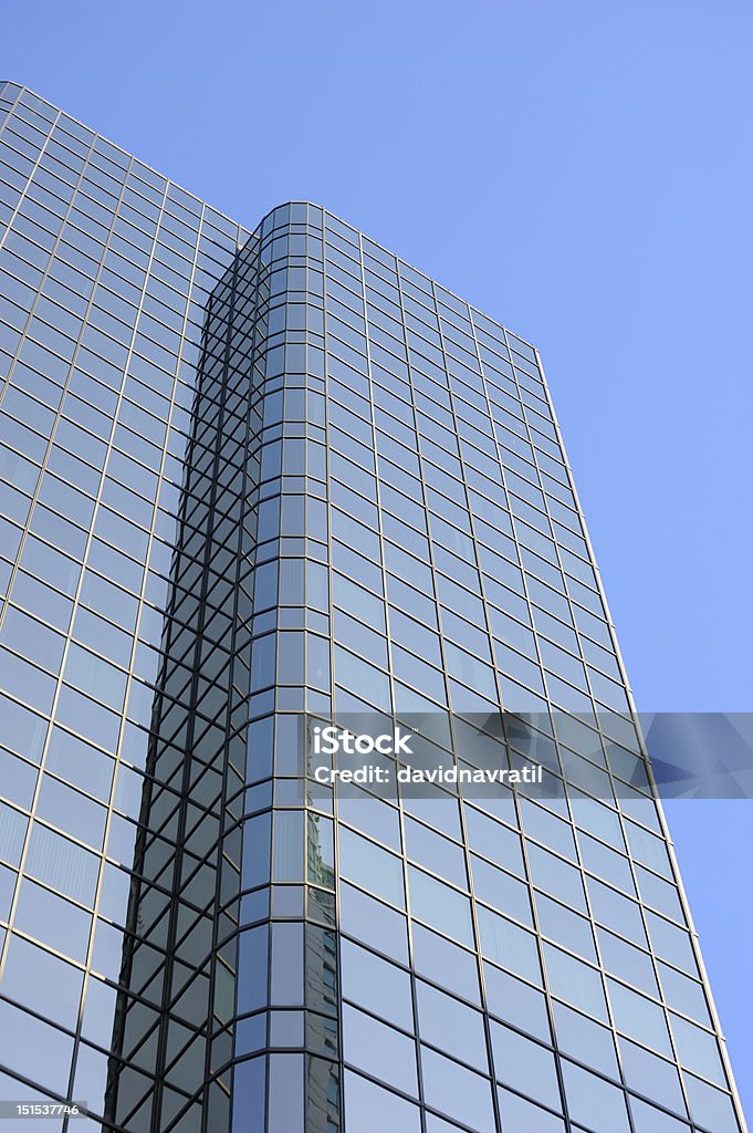 Office building Office building with blue sky in background Architecture Stock Photo