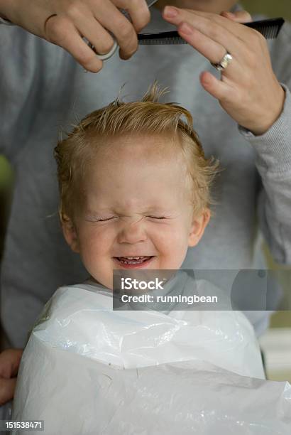 Little Boy Haircut Stock Photo - Download Image Now - Boys, Cutting Hair, Hairdresser