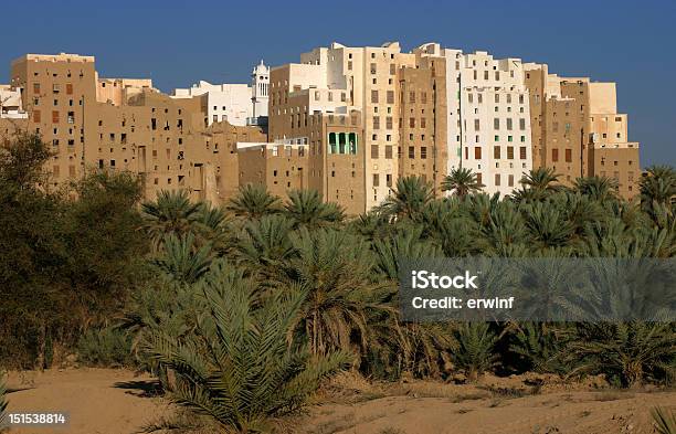 Die Stadt Shibam Jemen Stockfoto und mehr Bilder von Shibam - Shibam, Arabien, Arabische Halbinsel