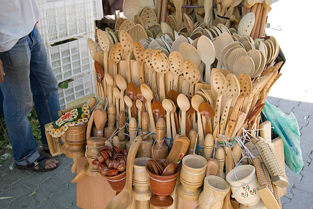 istock wooden kitchen equipment 151539027