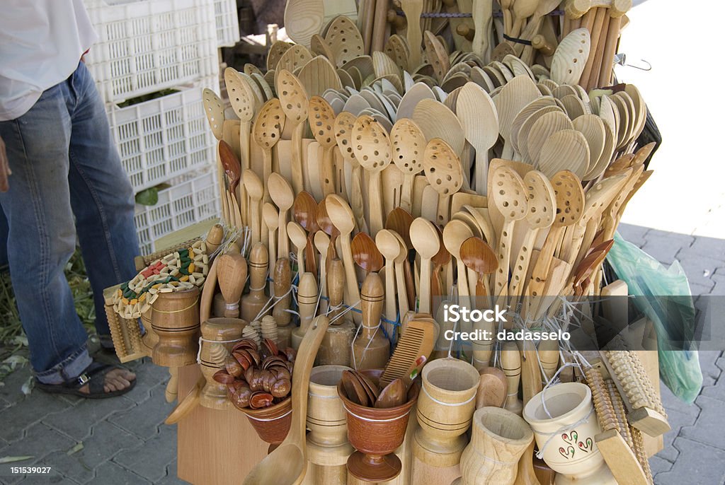 Equipamentos de cozinha de madeira - Foto de stock de Acessibilidade royalty-free