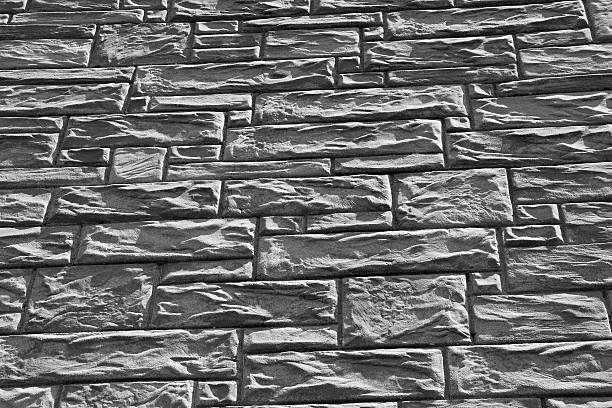 Bricks on a building stock photo