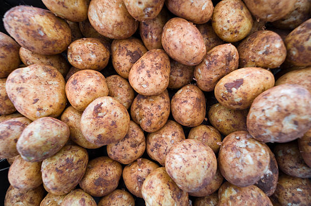 Market potatoes