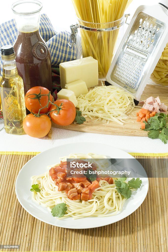 Cibo italiana - Foto stock royalty-free di Bianco