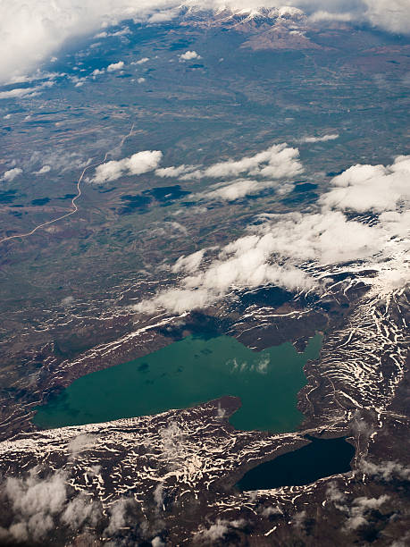 istock Aerial view on two lakes 151540684