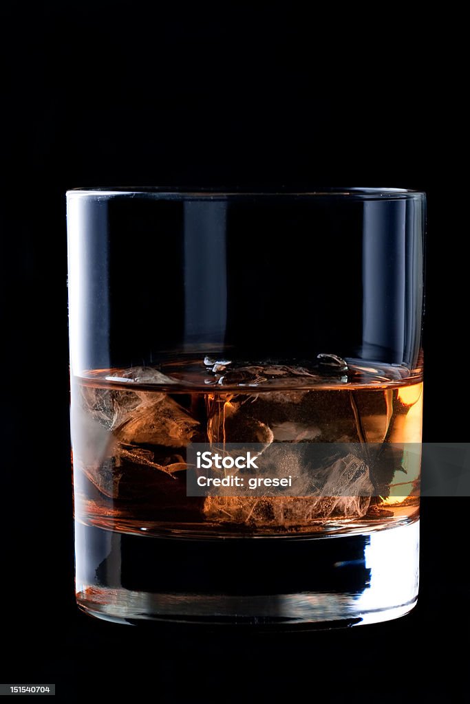 Copo de whisky - Royalty-free Amarelo Foto de stock
