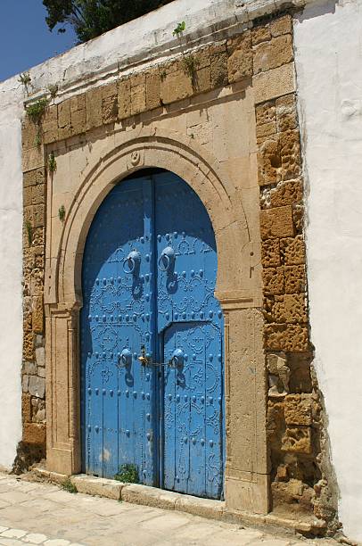 istock Blue door in Sidi Bou Said 151540983