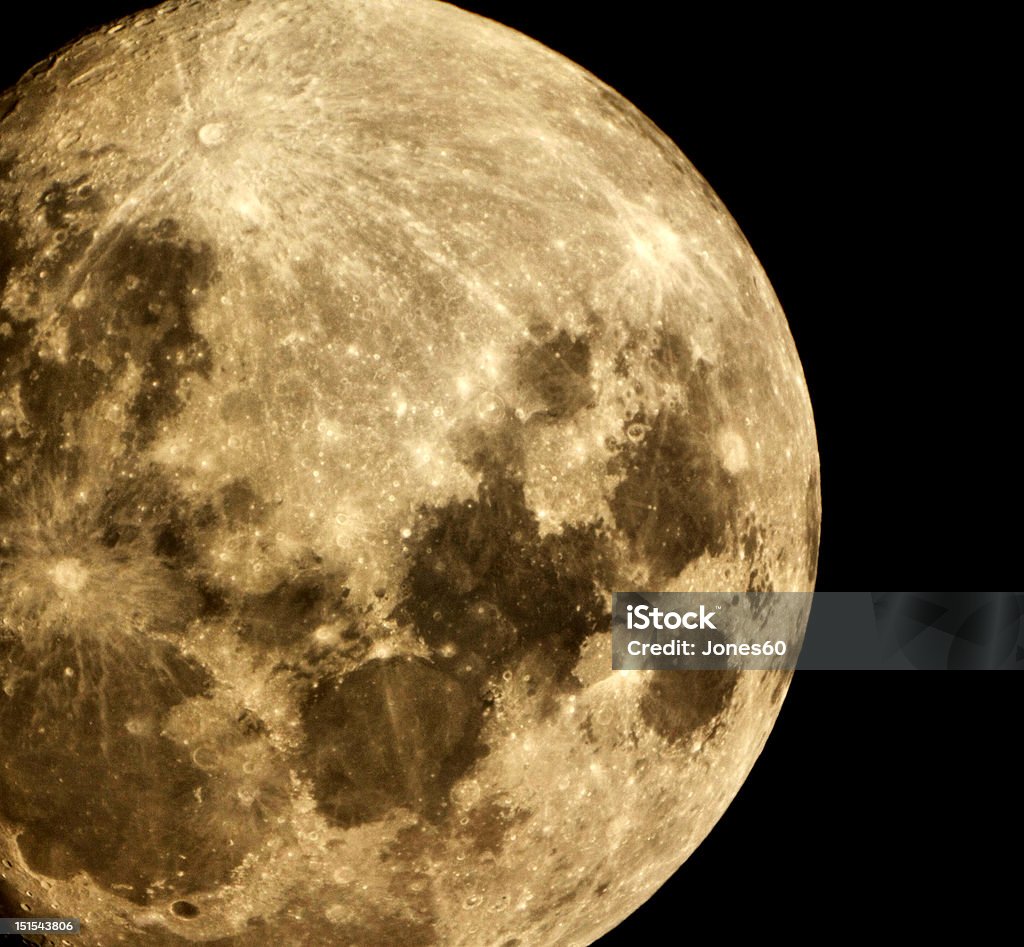 Moon Astronomy Stock Photo