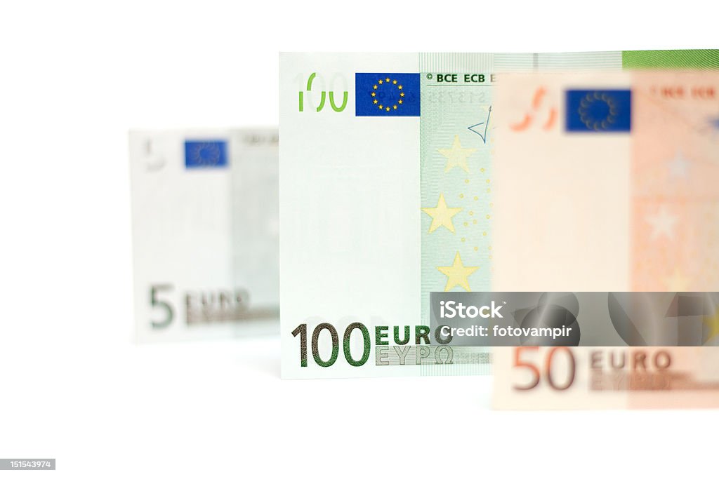 Banknoty Euro - Zbiór zdjęć royalty-free (Banknot)