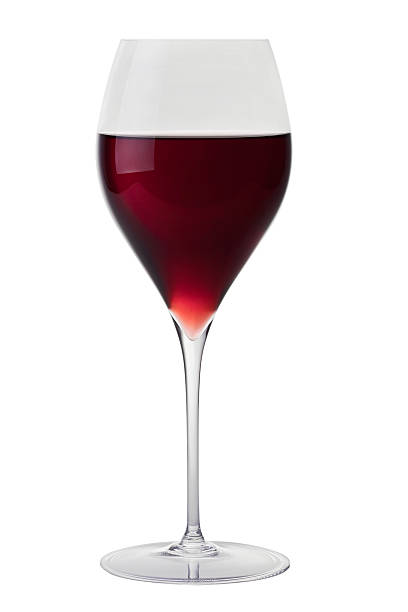 Szkło z czerwonego wina – zdjęcie