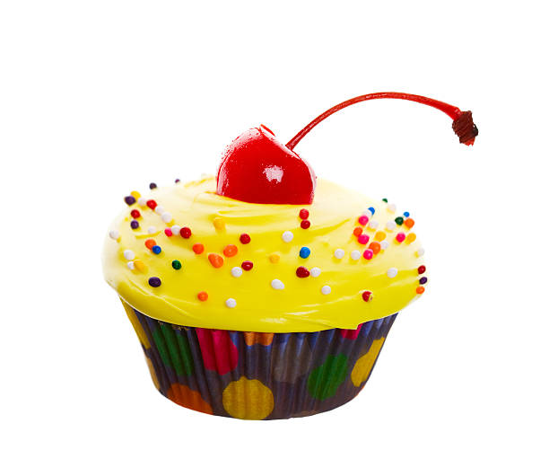 Fancy Yellow cupcake