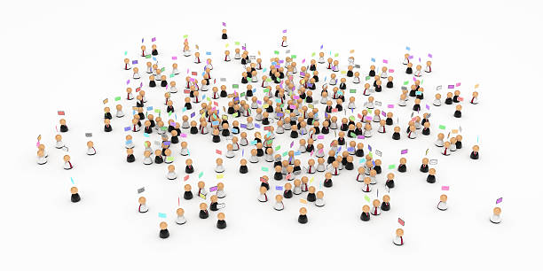 istock Business Symbols, Email Crowd 151545039
