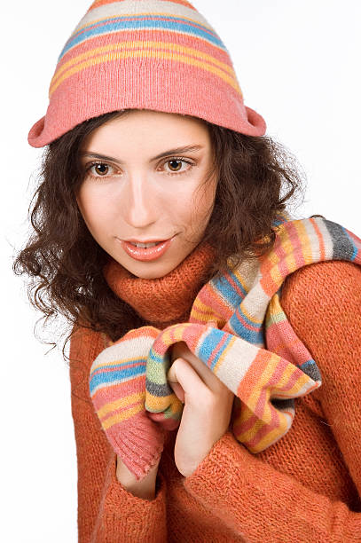istock Woman in warm clothes 151545140