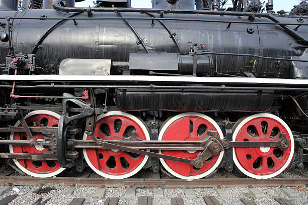 istock old steam train's wheels 151545353