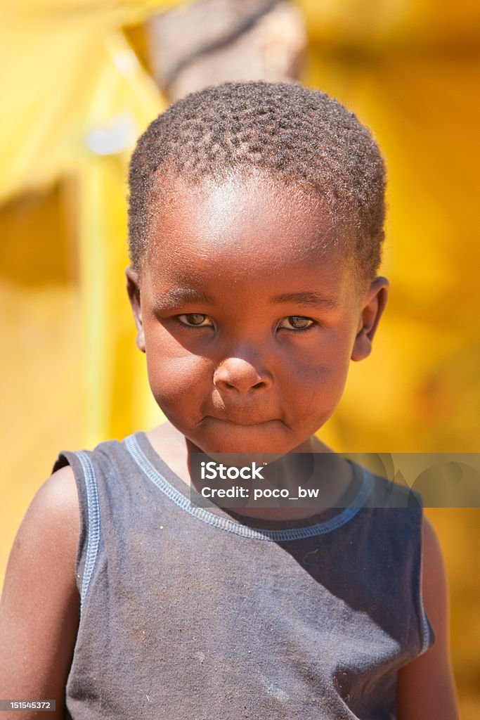 アフリカの子供 - 1人のロイヤリティフリーストックフォト