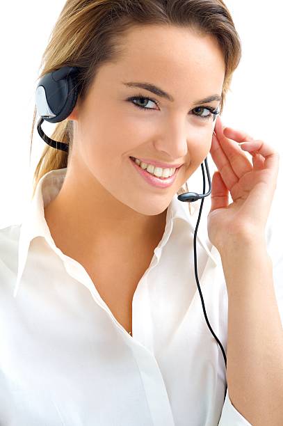 Customer service stock photo