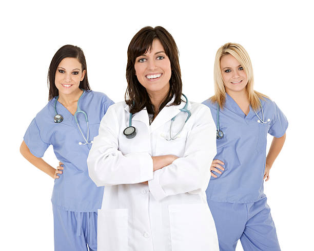istock Group of confident doctors and nurses displaying some attitude 151546261