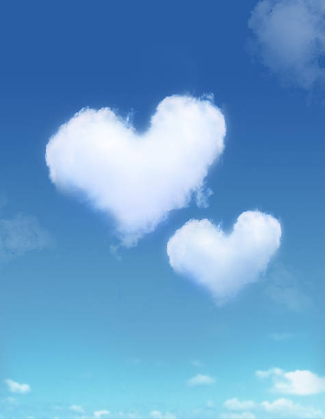 istock Heart Shaped Cloud on Blue Sky 151546369