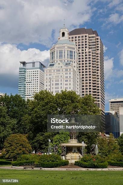 Hartford Connecituct - Fotografie stock e altre immagini di Albero - Albero, Architettura, Blu