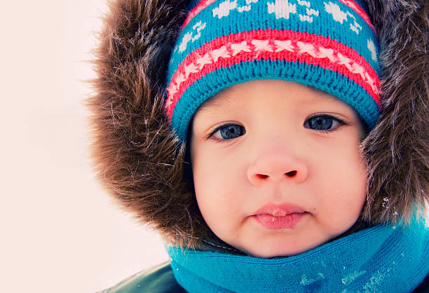 istock Boy outdoor snow winter. Christmas time 151548090