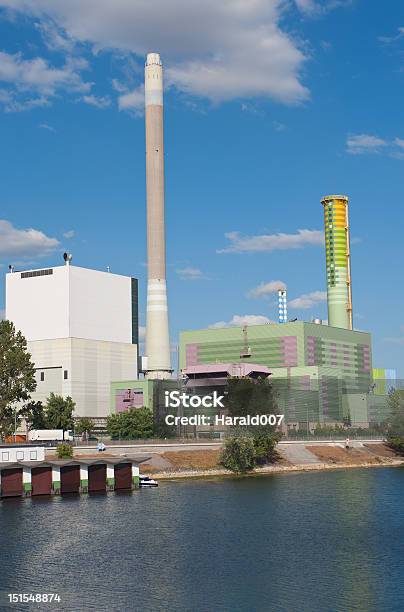 電力所 - ガス発電所のストックフォトや画像を多数ご用意 - ガス発電所, ライン川, ヴィースバーデン