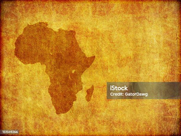 Continente Africano Fondo De Grunge Con Espacio Para Texto Foto de stock y más banco de imágenes de África