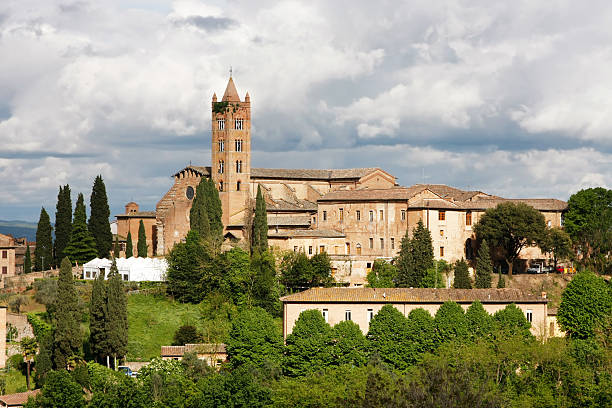 santa maria dei usł. (siena - siena province zdjęcia i obrazy z banku zdjęć