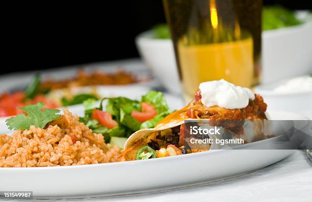 Gastrónomo Jantar Mexicana - Fotografias de stock e mais imagens de Alface - Alface, Almoço, Bandeja - Utensílio doméstico