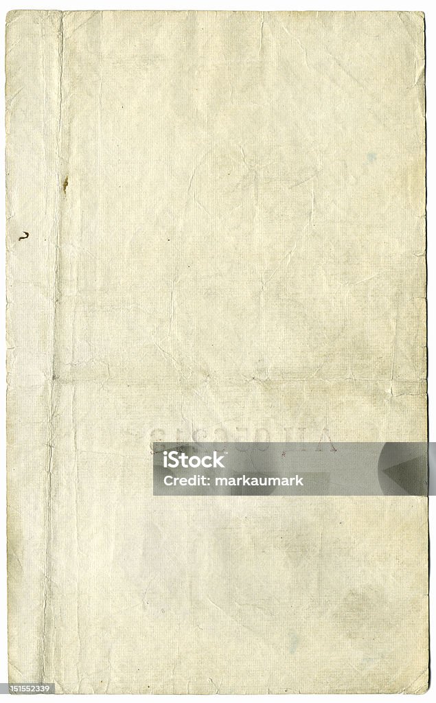 Viejo papel con marcas de agua - Foto de stock de Anticuado libre de derechos