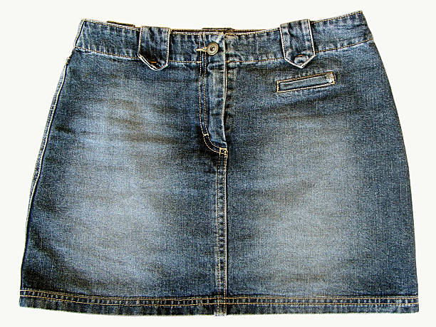 istock Vintage Jean Skirt 151552349