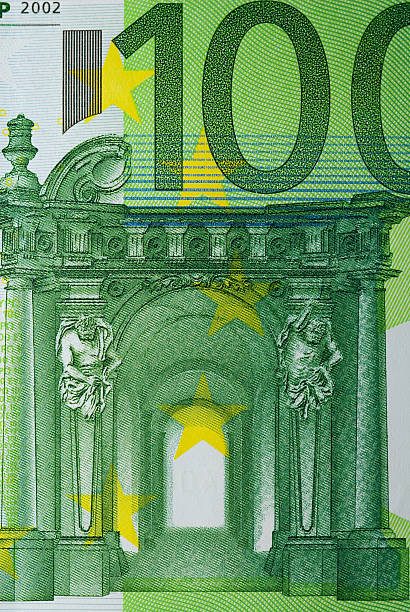 Banknote fragment stock photo