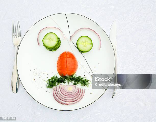 Salad Stock Photo - Download Image Now - Arrangement, Cross Section, Cucumber