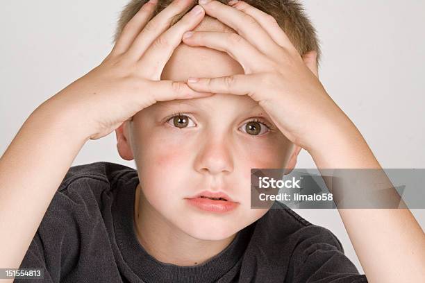 Frustrated Little Boy Stock Photo - Download Image Now - Boys, Child, Emotional Stress