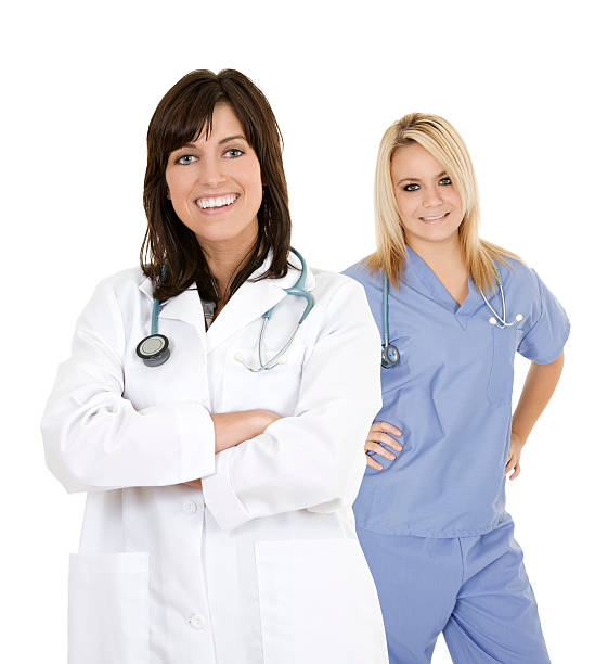istock Group of confident doctors and nurses displaying some attitude 151555309
