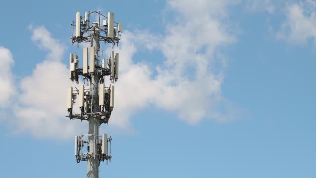 Cell phone tower timelapse