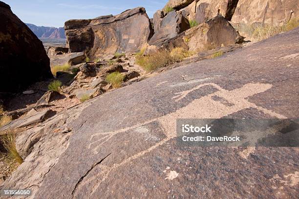 Petroglyphs De Canhão De Anasazi - Fotografias de stock e mais imagens de Anasazi - Anasazi, Anasazi Canyon, Antigo