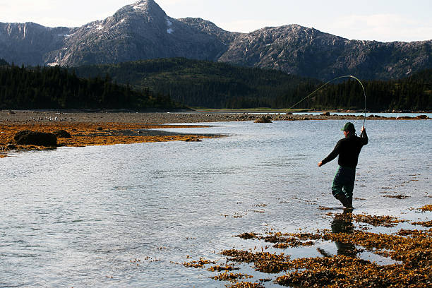 istock Fly Fishing in Alaska 151557977