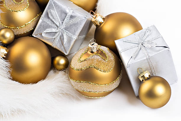 istock gold christmas balls 151558126