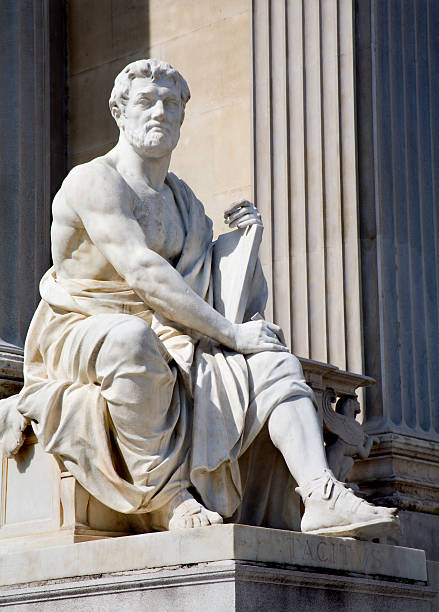 istock Vienna - statue of historian Taciuts for Parliament 151558150