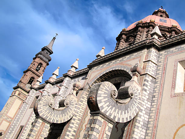 Queretaro's Santa Rosa de Viterbo stock photo