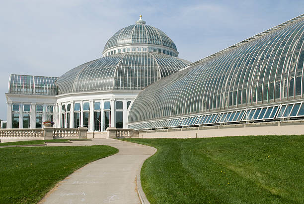 istock Greenhouse done on a botanical garden 151559174