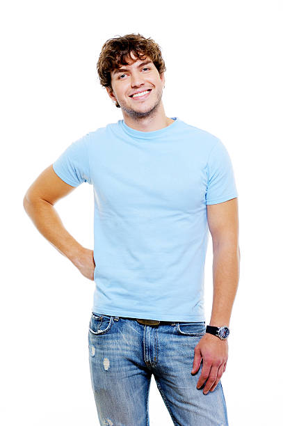 istock laughing man with curly hair 151561938