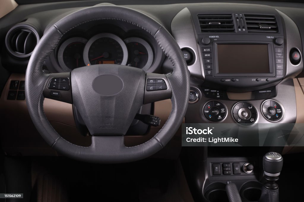 Painel de Carro - Royalty-free Airbag Foto de stock