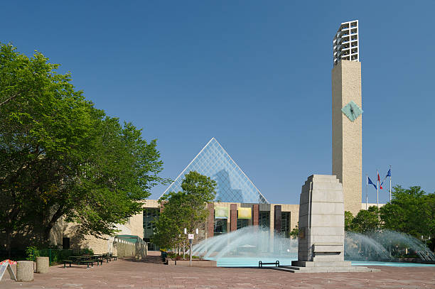 Edmonton City Hall stock photo