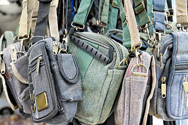 istock bunch of cloth bags 151563078