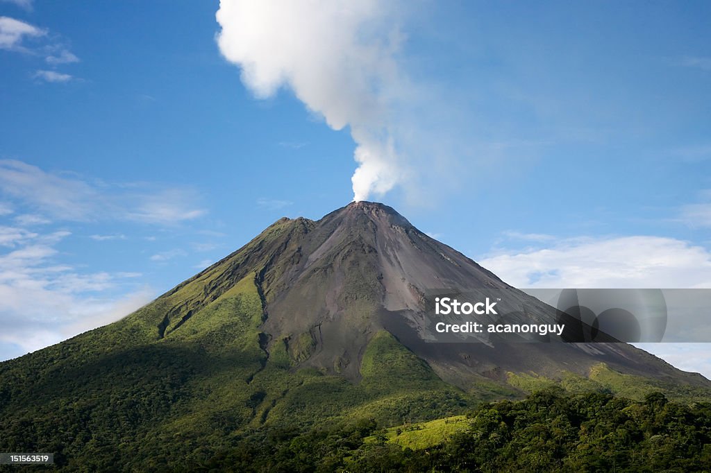 Vulcão Arenal na Costa Rica - Royalty-free Vulcão Arenal Foto de stock